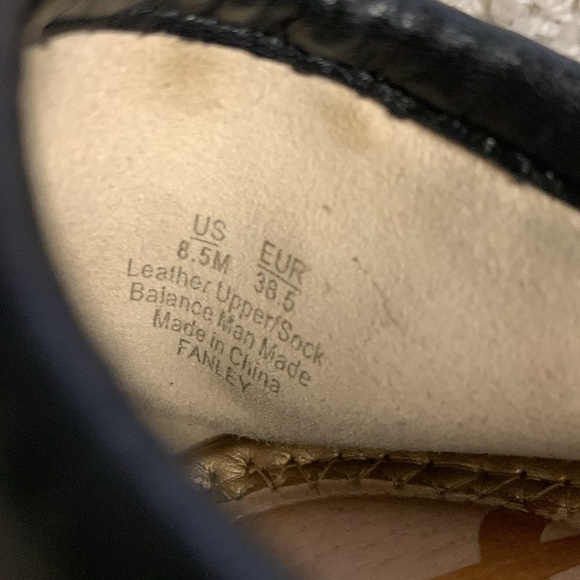 Sam Edelman Black Leather Studded Flats - Picture 5 of 5